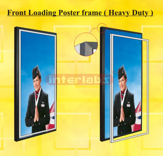  	Front Loading Poster frame(Heavy Duty)